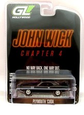 Greenlight Collectables Hollywood John Wick Chapter 4 Plymouth 'Cuda Die Cast