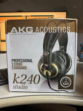 AKG Acoustics K240 Studio Semi Open Professional Headphones Studio Standard