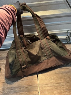 HEDGREN OUTDOOR GEAR Green Duffle Bag