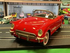 Horikiri Katsushika Tin Friction Red Chevrolet Corvette Convertible