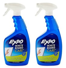 EXPO Whiteboard / Dry Erase Board Liquid Cleaner MmcQFq, 1 Count Pack of 2