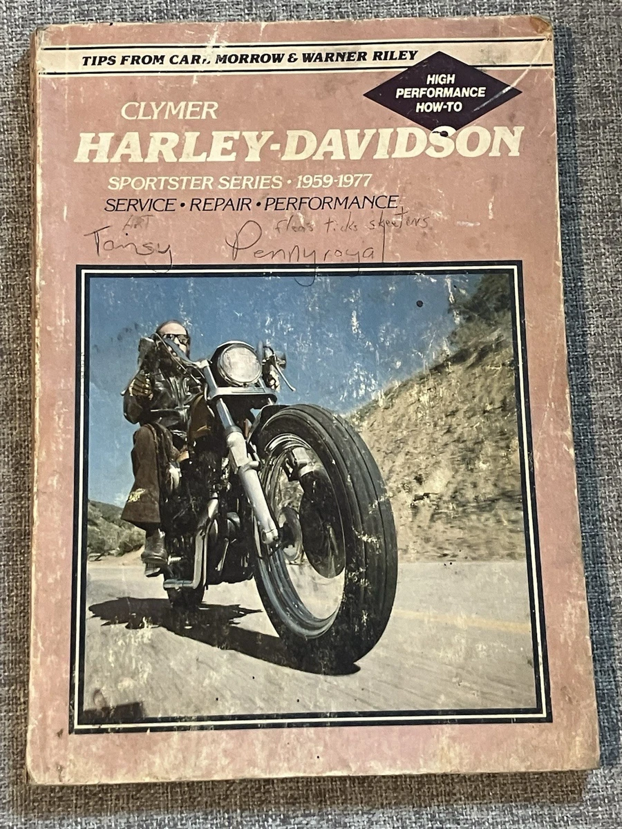 NOS ハーレー XLCR1000 1977-78 サービスマニュアル 英語版 NOS