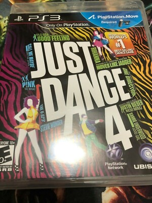 Just Dance 4 (Sony PlayStation 3) PS3 Complete With Manual - Tested