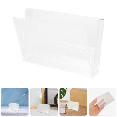 8pcs Vintage-Kassetten-Speicherbox ventes exceptionnelles Transparente Kassettenhalter
