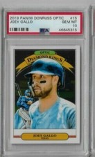 2019 Panini Donruss Optic Joey Gallo PSA 10