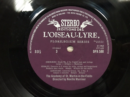 ITALIAN CONCERTOS -Marriner -DPA 587-8 2LP Vinyl 1978 *Part Of BUY 3 For £10* - Picture 6 of 7