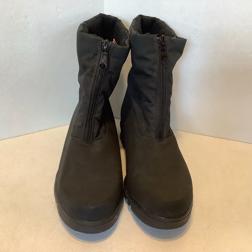 Women's Toe Warmers Aboutown Black Canadian Boots Winter Size 9M #T97806 - Picture 2 of 9