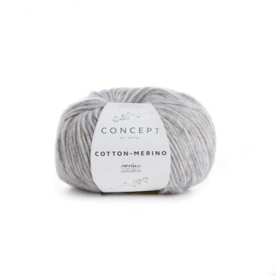 Katia Concept ::Cotton-Merino #106:: Light Grey