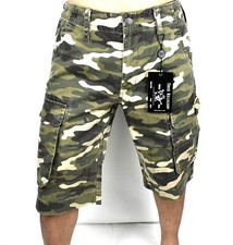 True Religion Men's Camo Cargo Shorts - 104821