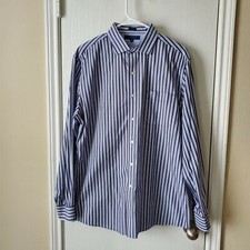 Tommy Hilfiger Men's Slim Fit Long Sleeves Dress Shirt Size 16.5