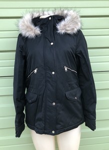 water resistant quilted parka zara