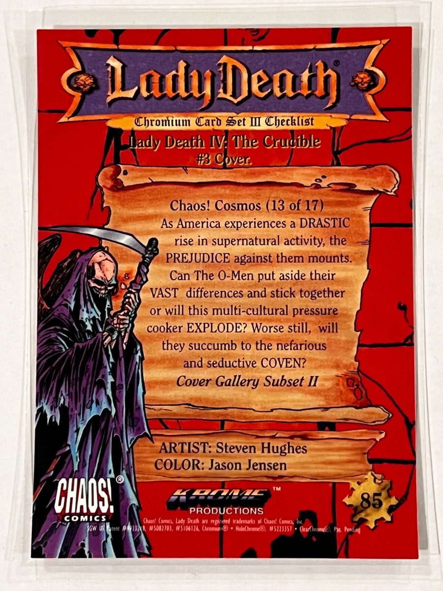 Lady Death 3 (1996) Series III Fractal Numbered #85 COSMOS 13 OF