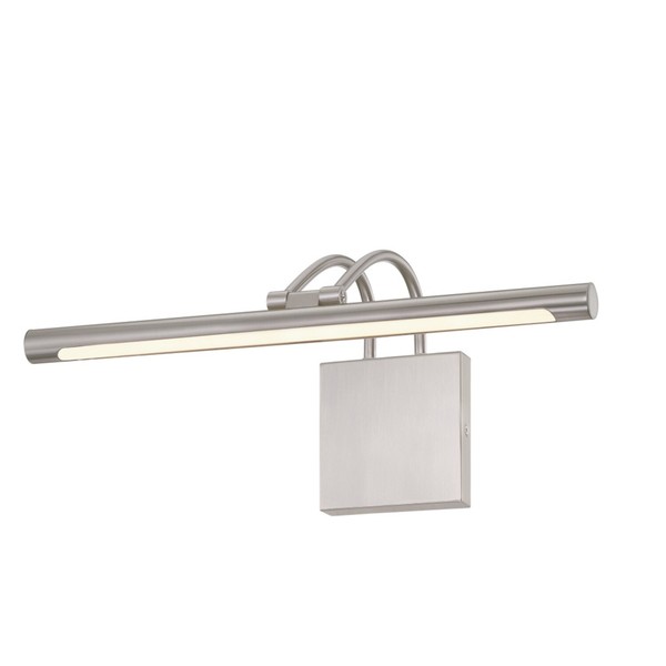 Dimmbare Led Wand Lampe Bilderleuchte Picture Nickel Wohnzimmer Wandleuchte 15 W-image