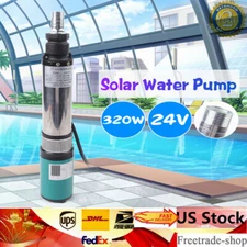 High Quality 24Volt Solar Deep Well Water Pump Farm Submersible Irrigation Pump
