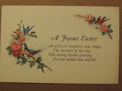 Choose One Vintage Easter Post Card, 13 Different Scenes of Chicks and Birds - Picture 7 of 13
