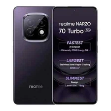 realme NARZO 70 Turbo 5G (Purple 12GB RAM,256GB ) Dimensity 7300 Global Version