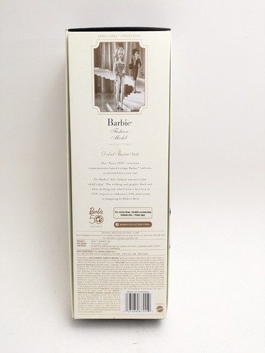 Barbie Since 1959 Debut Genuine Silkstone Blonde Doll NRFB 2009 Robert Best - Picture 11 of 13