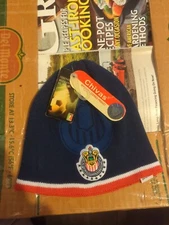 Chivas Guadalajara Beanie FMF Mexico Soccer Official Winter Cap 