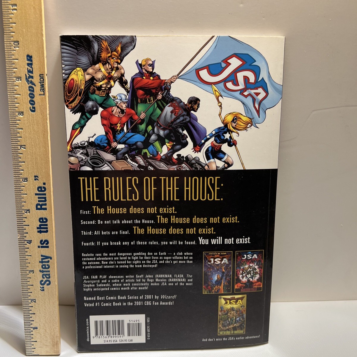 Fair Play JSA Vol. #4 DC Graphic Novel Comic Book Justice Society