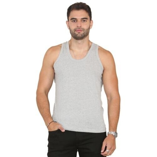 Hombre Enzo Chalecos Liso Tanque Top 100% Algodón Clásico 3 Paquete Tops - Imagen 3 de 33