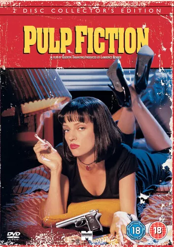 Pulp Fiction DVD (2002) John Travolta, Tarantino (DIR) cert 18 2 discs - Picture 1 of 2