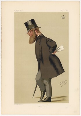 Original vanity fair print of  Viscount Midleton V3045