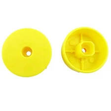 Replacement 2 Yellow Hubs for Fisher-Price 3-in-1 Sit, Stride & Ride Lion