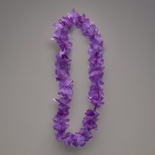 PURPLE TINSEL SPARKLE LEI HAWAII HAWAIIAN PARTY SCARF COSTUME BOA 40  FABRIC NEW