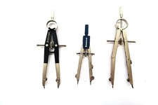 x3 German Made Compass Lot ~ x2 Staedtler and x1 Charvoz ~ Made in Germany