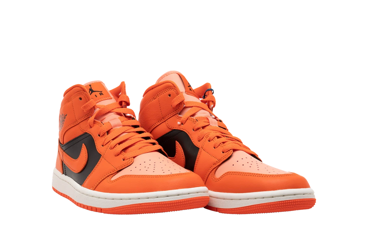 Jordan 1 Mid Orange