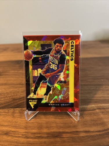 2020-21 Panini Flux Basketball Marcus Smart Red Cracked Ice Parallel Celtics - Picture 1 of 2