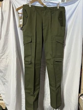 NEW MIL-TEC by STURM - Men's Military Style Olive Green Cargo Field Pants - Med