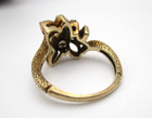 10K Yellow Gold Ruby, Emerald, Topaz Cocktail Ring Size 7 [R330] — photo 8