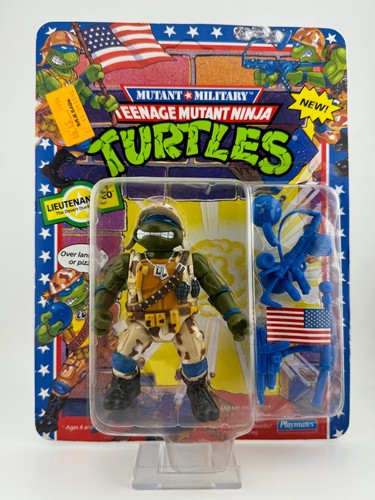 TMNT Mutant Military Lieutenant Leo 1991 Playmates...