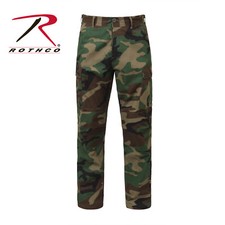 Rothco Rip-Stop BDU Pants - Black,Woodland,OD,Khaki,Navy Blue
