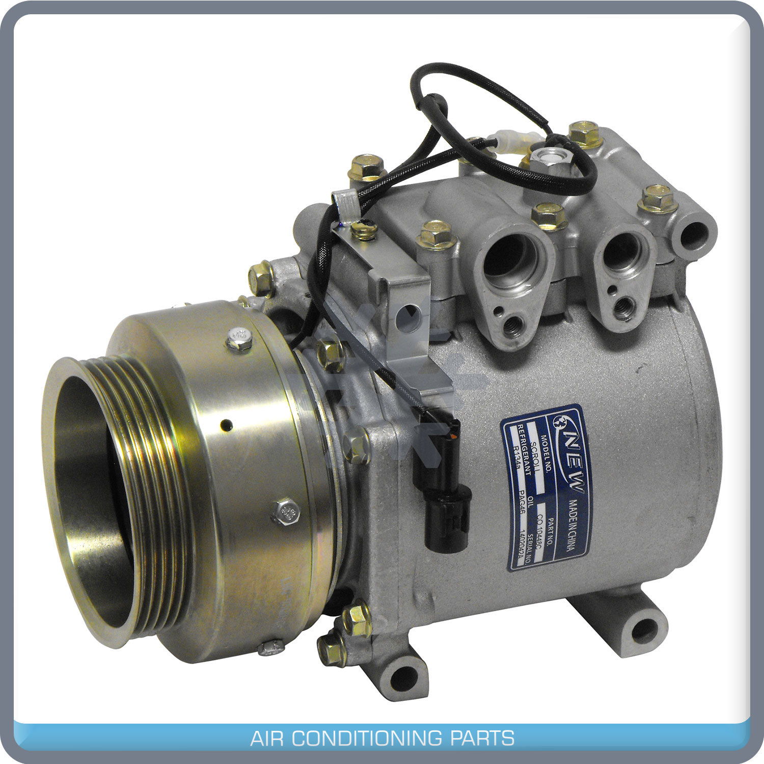 A/C Compressor for Dodge Colt/ Eagle Summit/ Mitsubishi Mirage/ Plymouth Colt