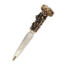 Stylo avec de vrais corne de cerf et chevreuil, chasse, enveloppe, bureau 172806