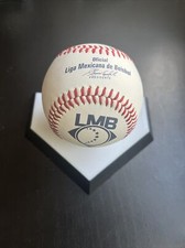 Rare Pres LIGA MEXICANA DE BEISBOL OFFICIAL RAWLINGS BASEBALL LMB Logo Stamped