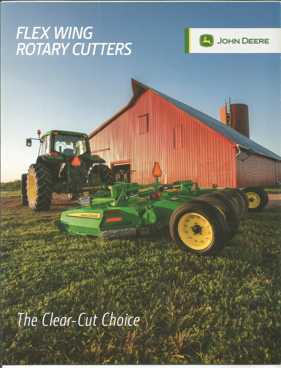 Original John Deere E12 E15 M15 M20 R10 R15 R20 Flex Wing Cutters Sales Brochure