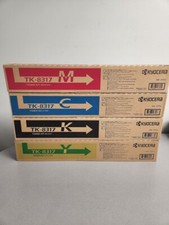 Kyocera TK-8317 OEM Toner Set, B/C/M/Y, TASKalfa 2550ci