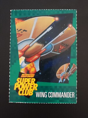 Nintendo Super Power Club Wing Commander #57