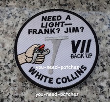NASA Gemini VII GEmini 7 White Collins Back Up Mission Logo Patch Astronauts