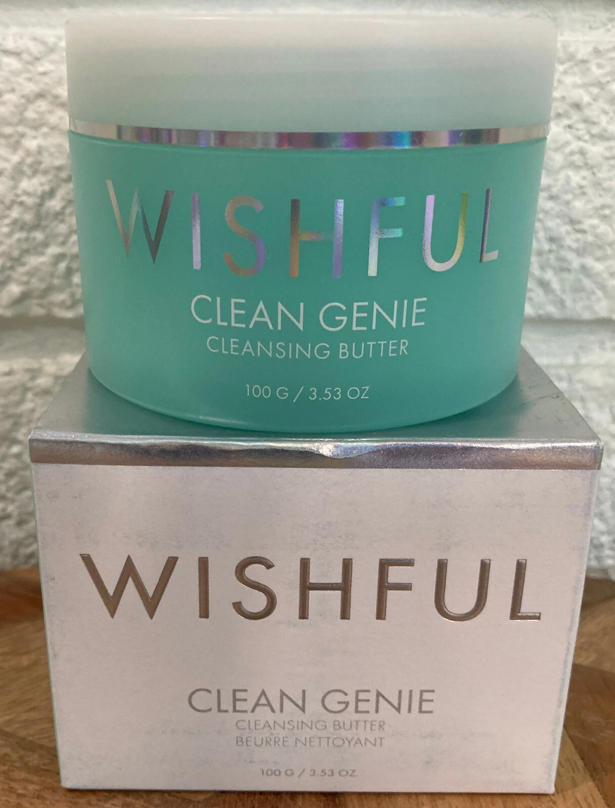 WISHFUL * Clean Genie * Cleansing Butter Cleanser * Makeup Remover * NIB Full Sz - Picture 1 of 3
