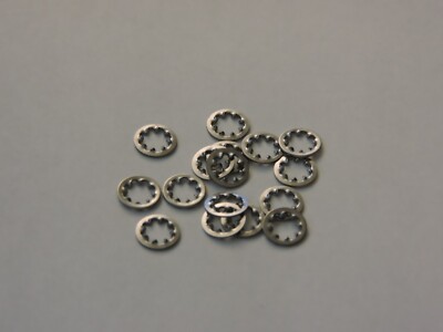 ( 100 ) #6 Stainless Steel Internal Tooth Lock Washers