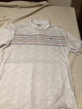 Callaway Opti  Dri Men  s Golf Polo Shirt   White, Short Sleeve, Size L