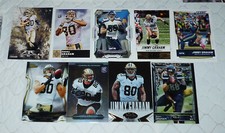 JIMMY GRAHAM  -  Tight End  -  New Orleans Saints - 9 Card Assorted Lot  -  2738