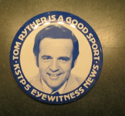 KSTP Eyewitness News Tom Ryther Pin Back Button | eBay