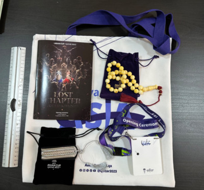 AFC ASIAN CUP QATAR 2023 Opening Ceremony Official Gift -  Qatar vs Lebanon