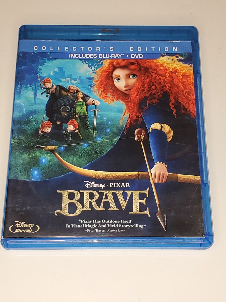 2012 Disney BRAVE Collectors Edition 3 Disc Blu-Ray & DVD Digital