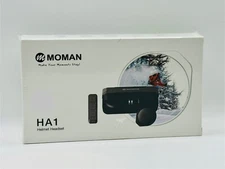 NEW SEALED Moman HA1 Ski Helmet Speakers with Remote Controller & Charging Case